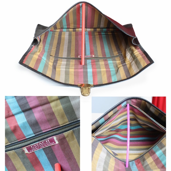 Bonnie Cashin for Coach Portfolio Bag Business Briefcase Rare Vintage 1960s HTF - Picture 12 of 15